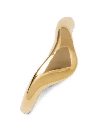 Trussardi Sculptural Ring In Transparent