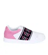 Trussardi Shoes Sneakers In Bianco