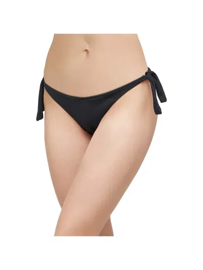 Trussardi Side-tie Bikini Bottoms In Black