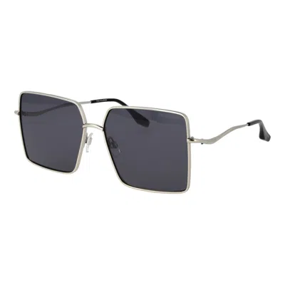 Trussardi Silver Stainless Steel Sunglasses