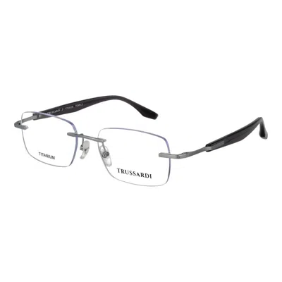 TRUSSARDI SILVER TITANIUM GLASSES (FRAMES)