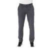 Trussardi Sleek Designer Men's Trousers In Grey