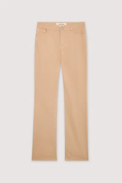 Trussardi Slim Fit Woman Beige In Brown