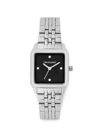 Trussardi Square-case 25mm Watch In Multi