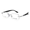 Trussardi Silver Titanium Glasses (frames) In Multi