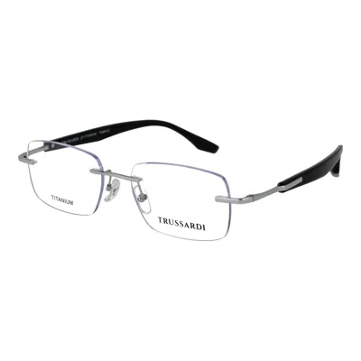 TRUSSARDI STAINLESS STEEL GLASSES MEN'S (FRAMES)
