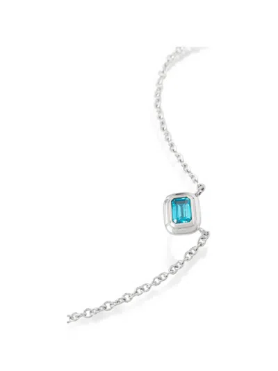 Trussardi Stone-pendant Necklace In Silver