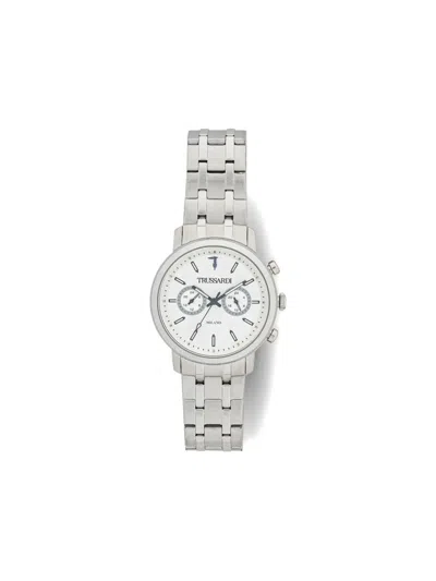 Trussardi T-couple 43mm In Silver