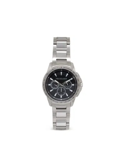 Trussardi T-hawk 44mm In Silver