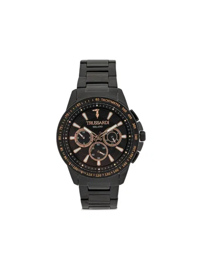 Trussardi T-hawk 44mm In Black