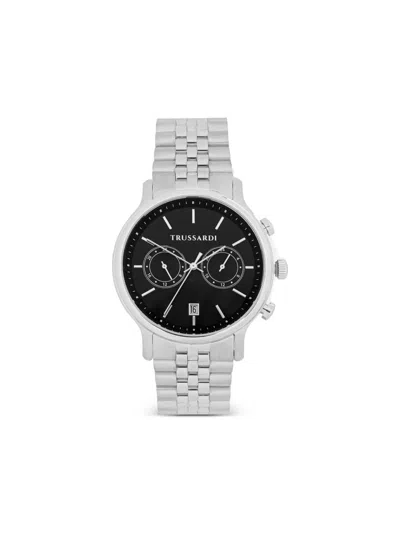 Trussardi T-inedito 42mm Watch In Metallic