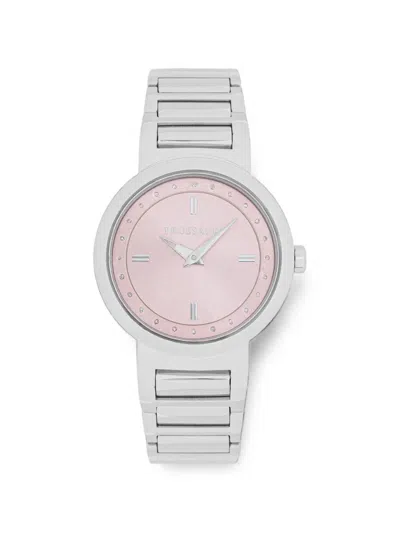 Trussardi T-bridge Crystal-embellished 32mm Watch In Multi