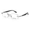 Trussardi Silver Titanium Glasses (frames) In Multi