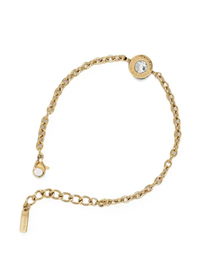 Trussardi T-logo Bracelet In Gold