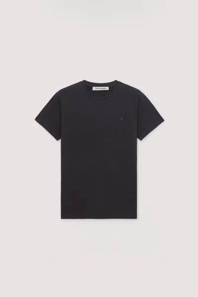 Trussardi T-shirt Knit In Black