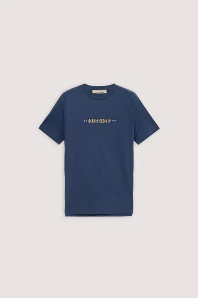 Trussardi T-shirt Man Blue Navy