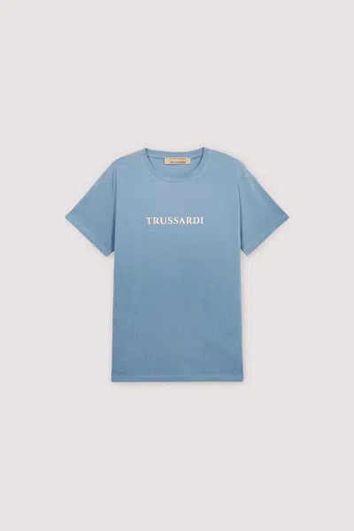 Trussardi T-shirt Man Blue