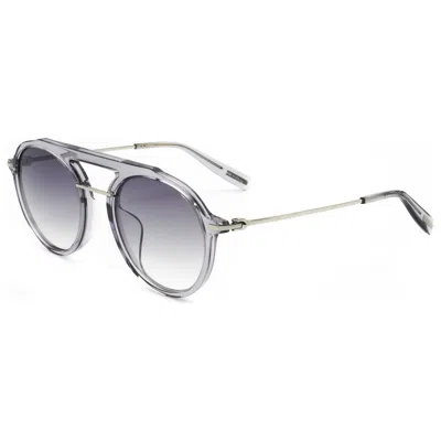 Trussardi Unisex 53 Mm Grey Sunglasses In Multi