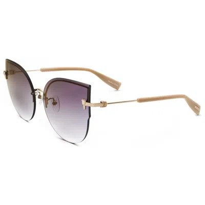 Trussardi Unisex 60mm Gold Sunglasses In Multi