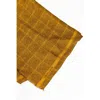 Trussardi Yellow Viscose Scarf In Yellow