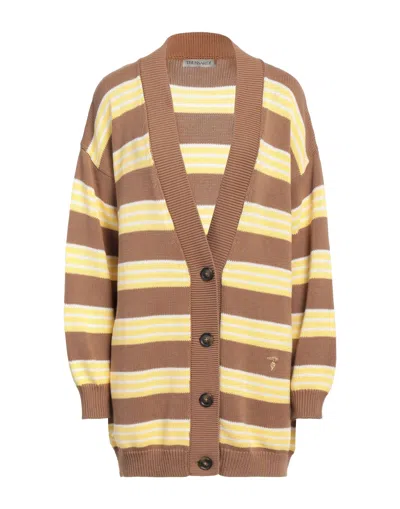 Trussardi Cardigans In Beige