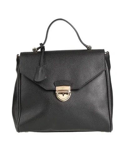 Trussardi Woman Handbag Black Size - Cowhide