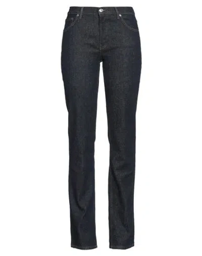 Trussardi Woman Jeans Blue Size 25 Cotton, Elastane