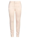 Trussardi Woman Pants Beige Size 31 Cotton In Transparent
