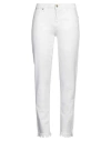 Trussardi Woman Jeans White Size 32 Cotton In White