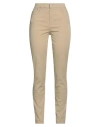 Trussardi Woman Pants Beige Size 28 Cotton, Elastane In Beige