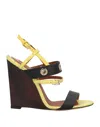 Trussardi Sandals In Yellow