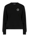 Trussardi Woman Sweatshirt Black Size Xs Cotton, Elastane