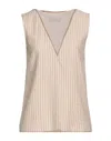 Trussardi Tops In Beige