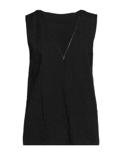 Trussardi Tops In Black