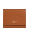 Trussardi Woman Wallet Brown Size - Cowhide