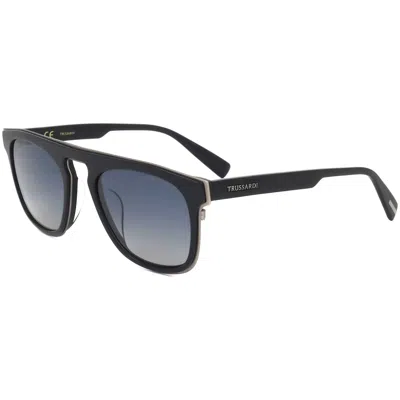 Trussardi Women's 53mm Black Sunglasses In Blue