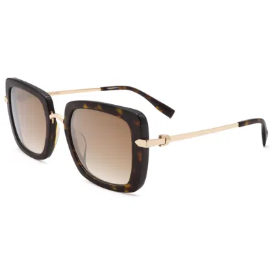 Trussardi Women's 53mm Havana Sunglasses In Brown