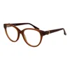 Trussardi Brown Women Glasses Frame In Brown