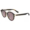 Trussardi Unisex Str339f 0c00 52mm Sunglasses