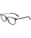 Trussardi Women's Vtr101t 55mm Optical Frames In Black