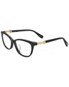 Trussardi Women's Vtr316f 54mm Optical Frames In Black
