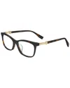 Trussardi Women's Vtr317f 55mm Optical Frames In Brown