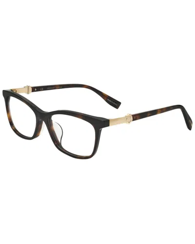 Trussardi Women's Vtr317f 55mm Optical Frames In Brown