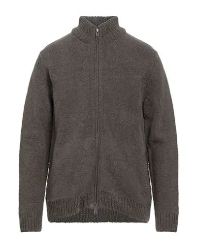 Trusted Handwork Man Cardigan Dark Green Size L Cotton