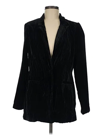 Pre-owned Truth By Republic Blazer Jacket In Black