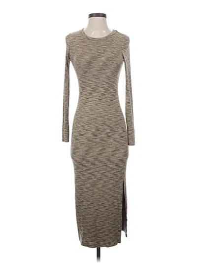 Pre-owned Truth By Republic Casual Dress In Gray