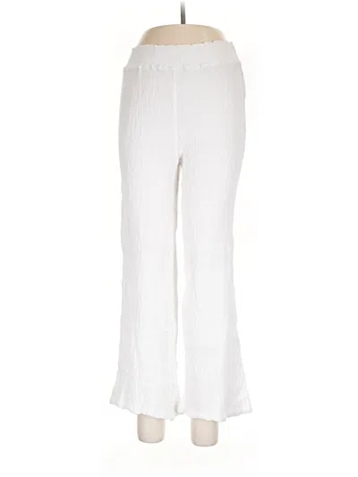 Pre-owned Truth By Republic Casual Pants In White