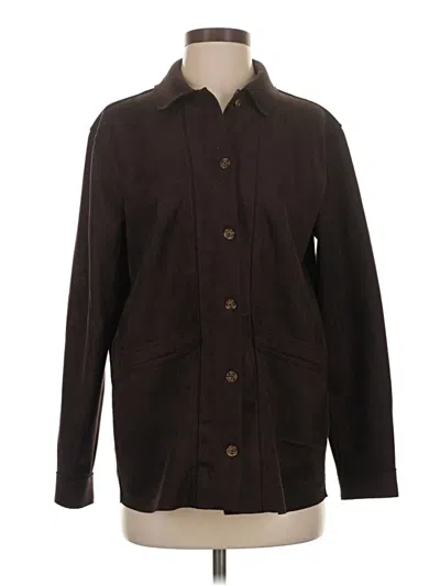 Pre-owned Truth By Republic Coat In Brown