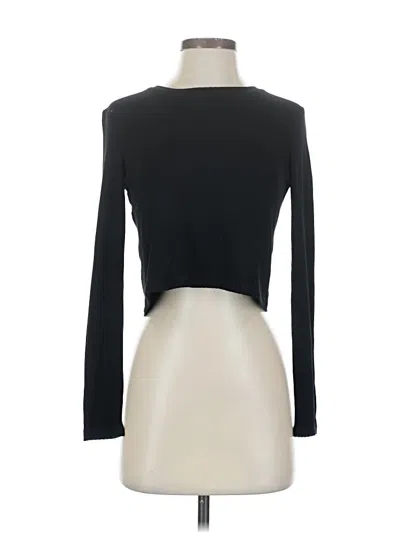 Pre-owned Truth By Republic Long Sleeve T-shirt In Black