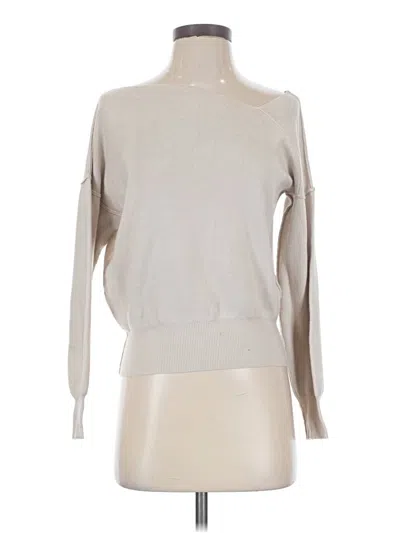 Pre-owned Truth By Republic Long Sleeve Top Gray Turtleneck Tops